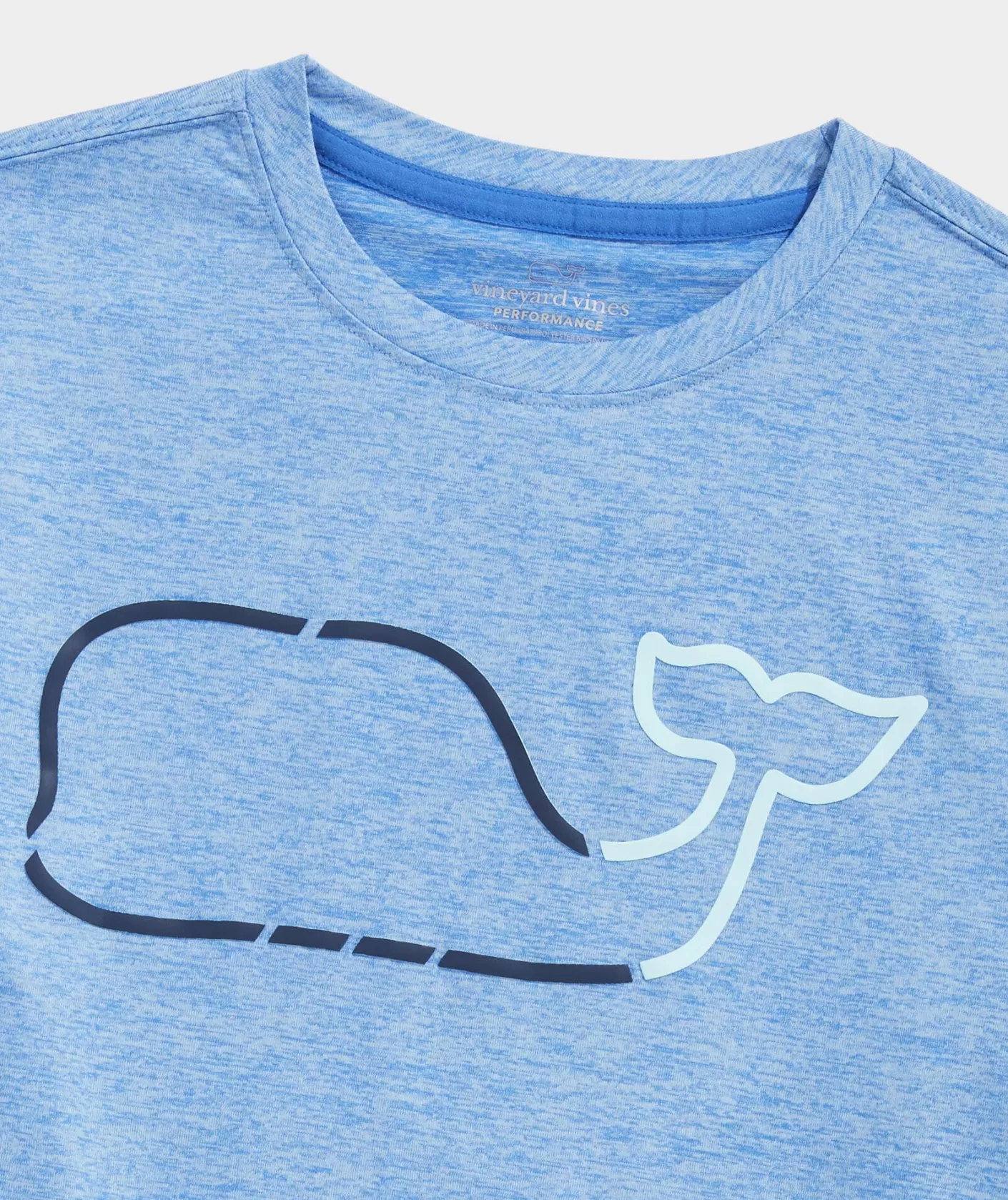 Vineyard Vines Boys' Front Whale Short-Sleeve Harbor Performance Tee< Tees