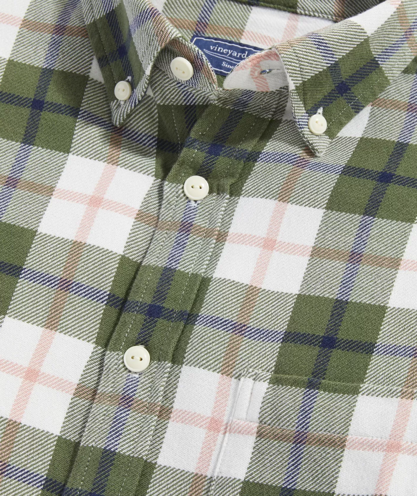 Vineyard Vines Cotton Twill Plaid Shirt< Button-Down Shirts