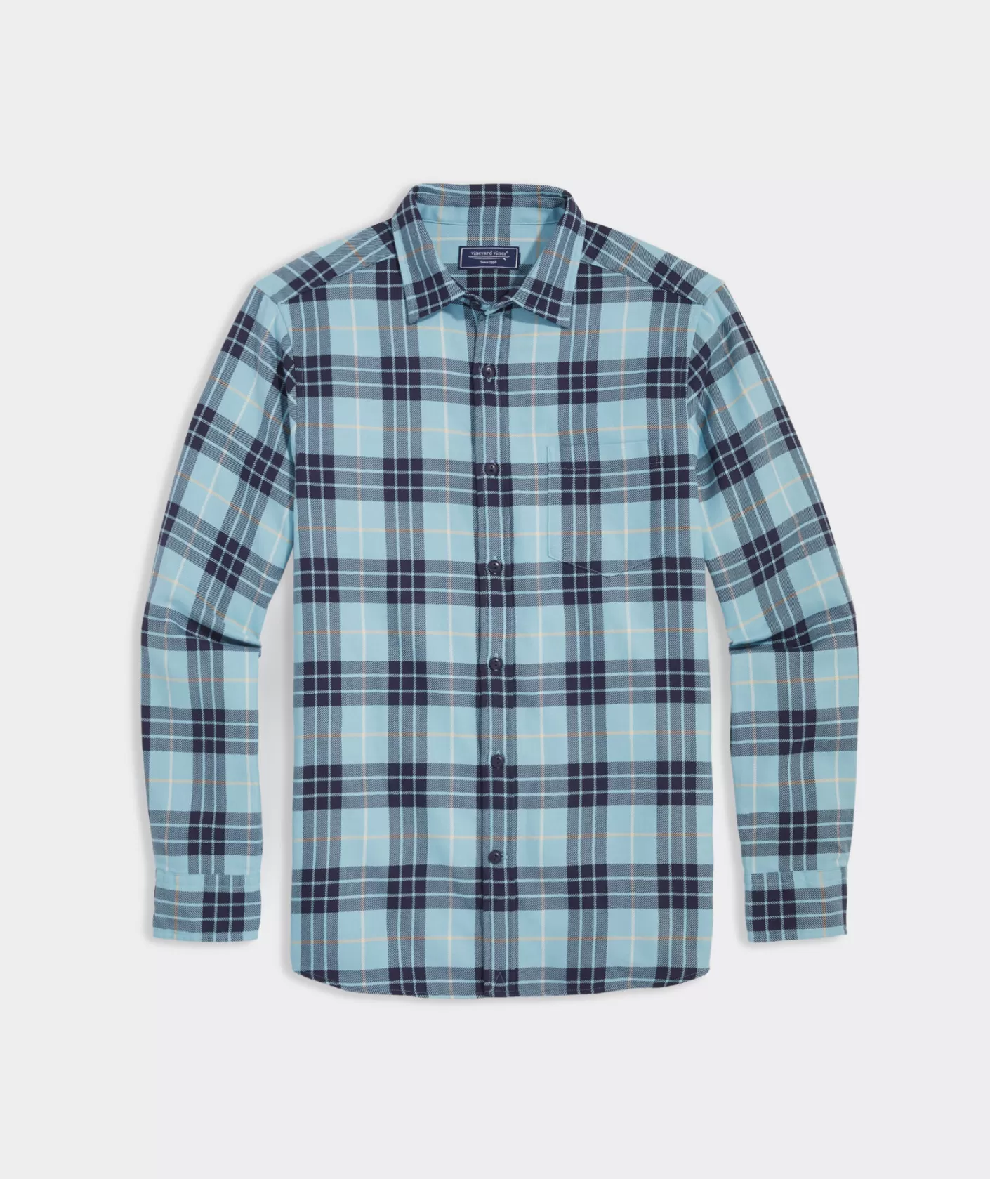 Vineyard Vines Cotton Twill Plaid Shirt< Button-Down Shirts