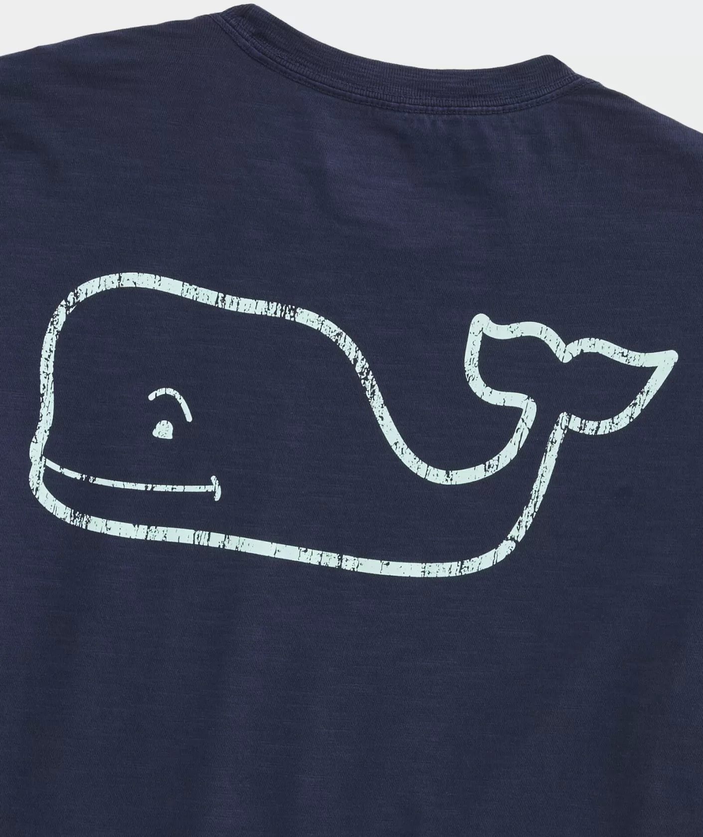 Vineyard Vines Garment-Dyed Vintage Whale Long-Sleeve Pocket Tee< Tees