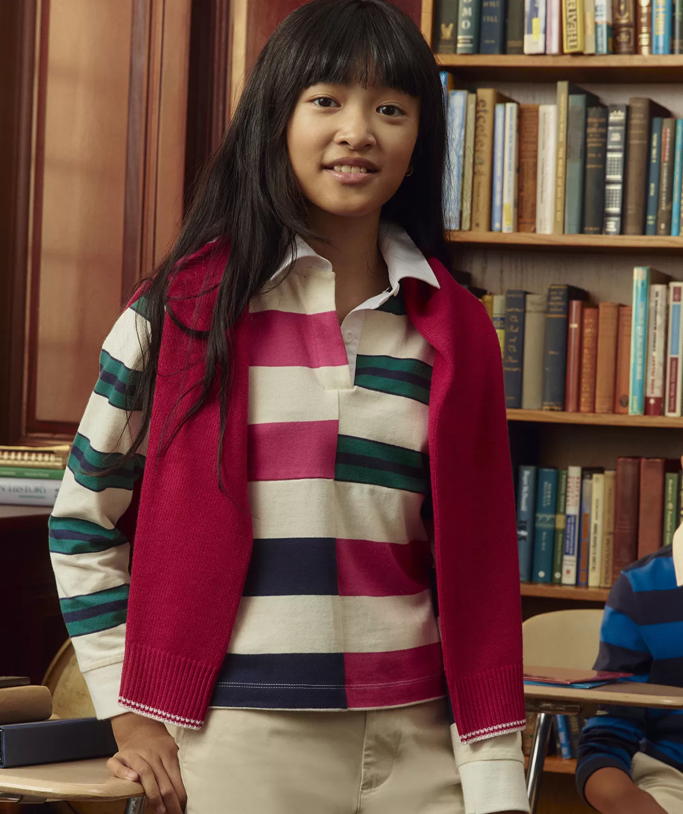 Vineyard Vines Girls' Eyelet Sweatshirt Dress< Dresses