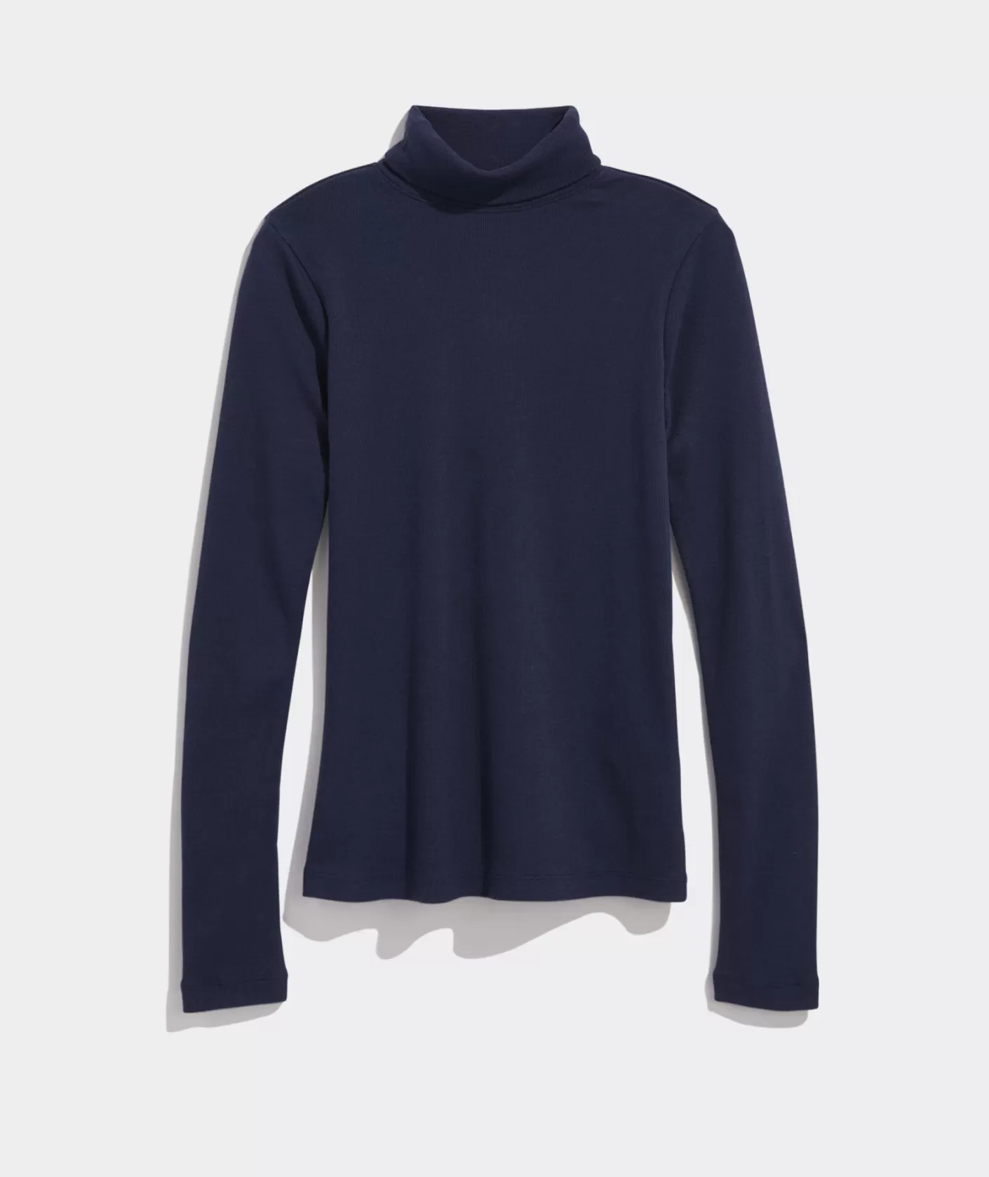 Vineyard Vines Heritage Striped Ribbed Turtleneck< Tees