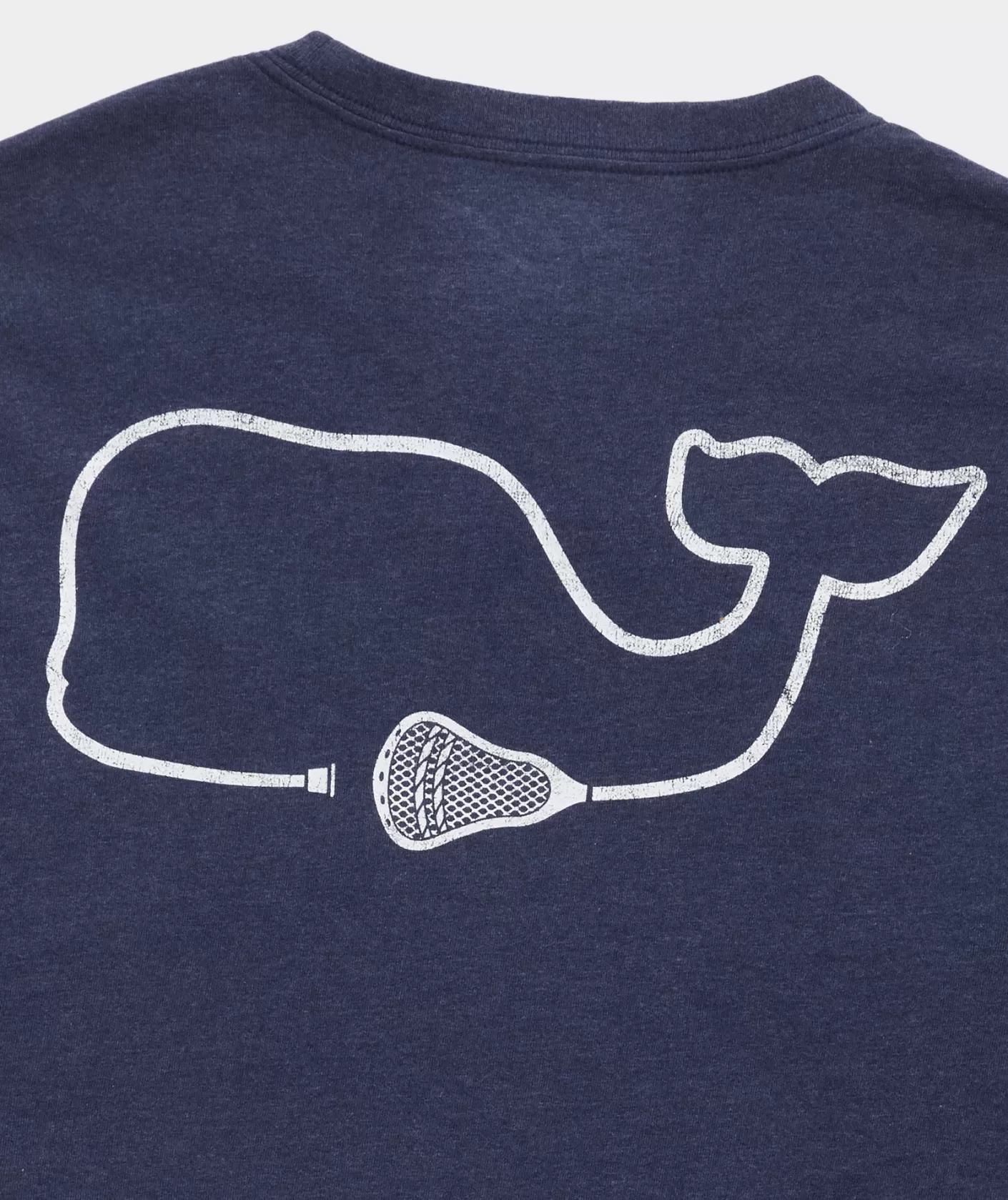 Vineyard Vines Lacrosse Stick Whale Long-Sleeve Pocket Tee< Tees