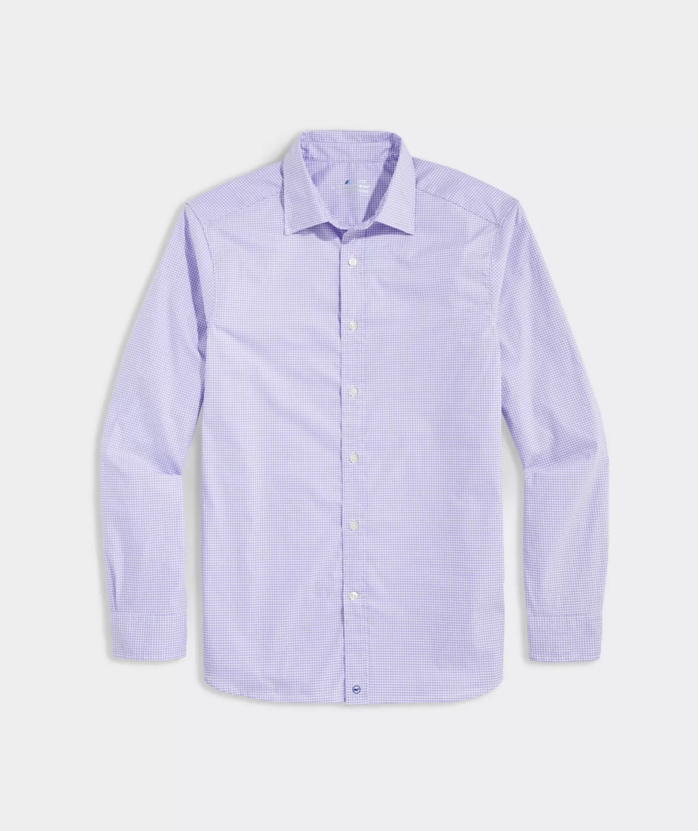 Vineyard Vines On-The-Go brrrº Gingham Spread Collar Shirt< Button-Down Shirts
