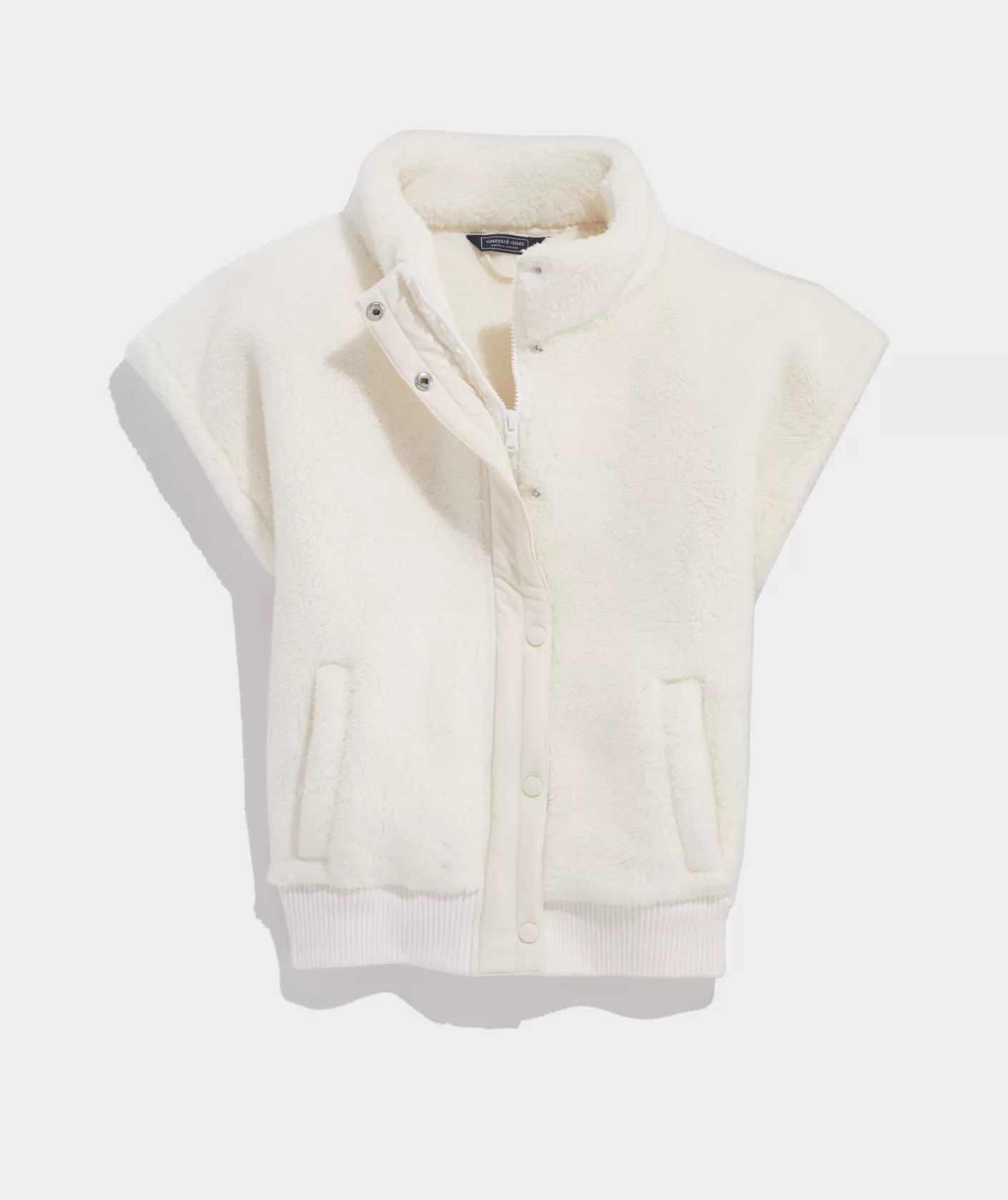 Vineyard Vines Packable Metallic Puffer Vest< Jackets & Vests