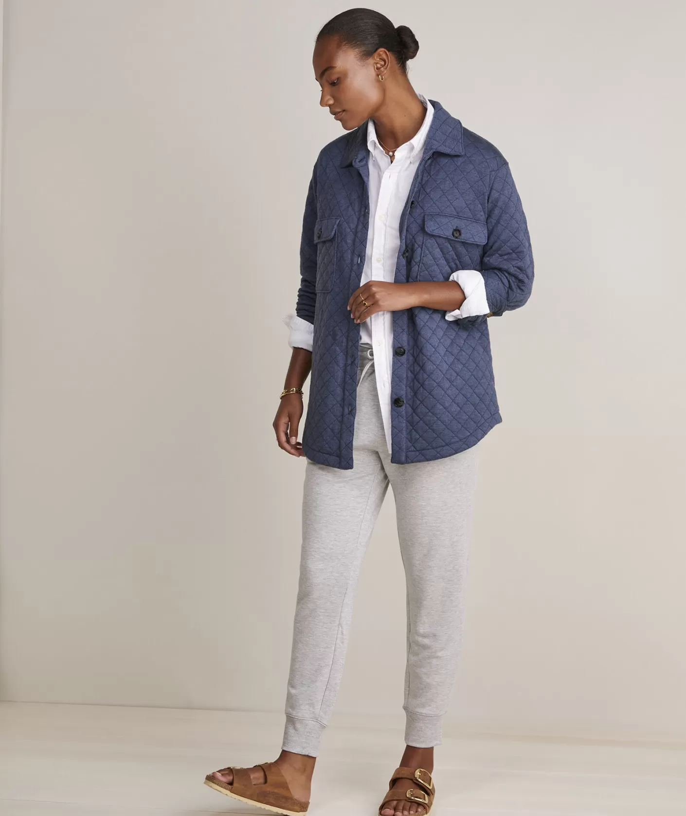 Vineyard Vines Quilted Dreamcloth® Shirt Jacket< Jackets & Vests | Sweatshirts & Sweatpants