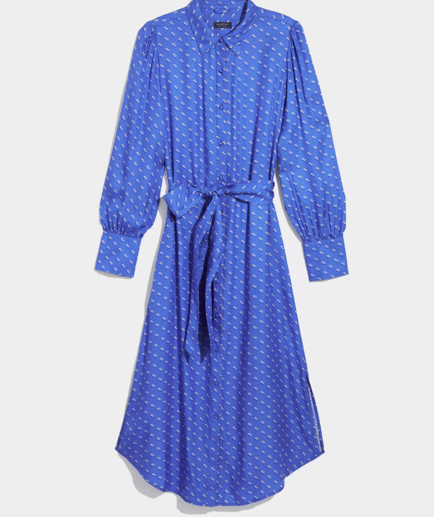 Vineyard Vines Silk Twill Midi Shirtdress< Dresses & Skirts