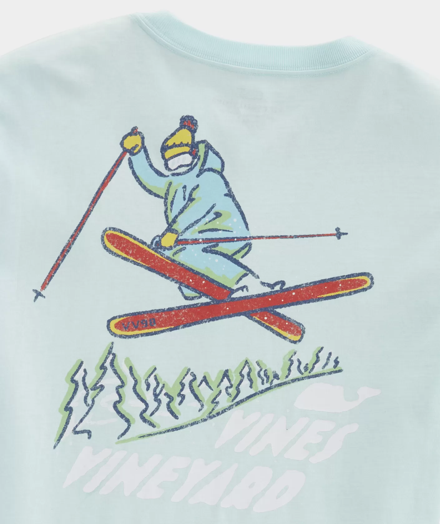 Vineyard Vines Ski Jump Long-Sleeve Pocket Tee< Tees