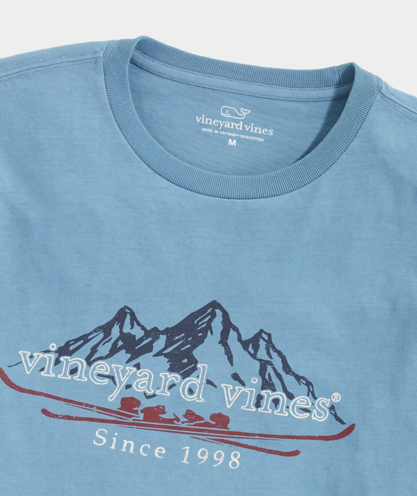 Vineyard Vines Ski Logo Long-Sleeve Tee< Tees