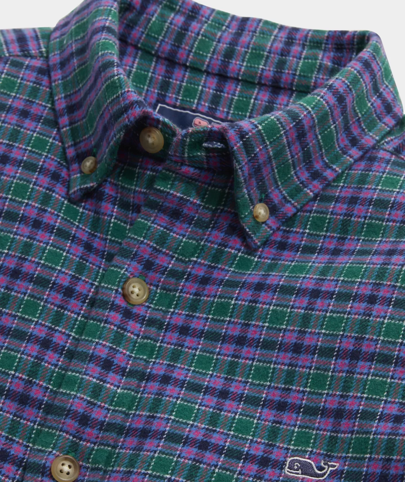 Vineyard Vines Stretch Flannel Check Shirt< Button-Down Shirts