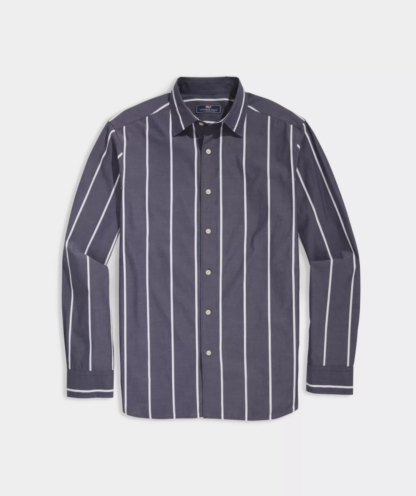 Vineyard Vines Stretch Poplin Stripe Spread Collar Shirt< Button-Down Shirts