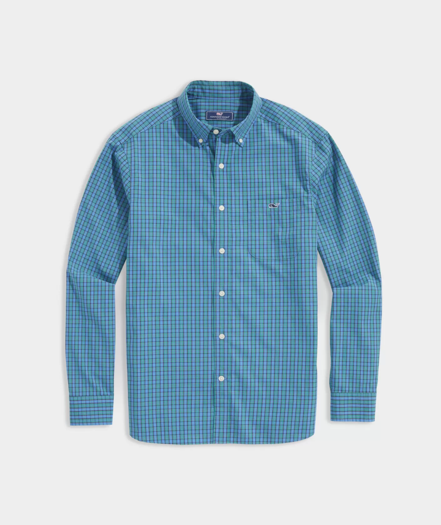Vineyard Vines Stretch Poplin Tartan Shirt< Button-Down Shirts