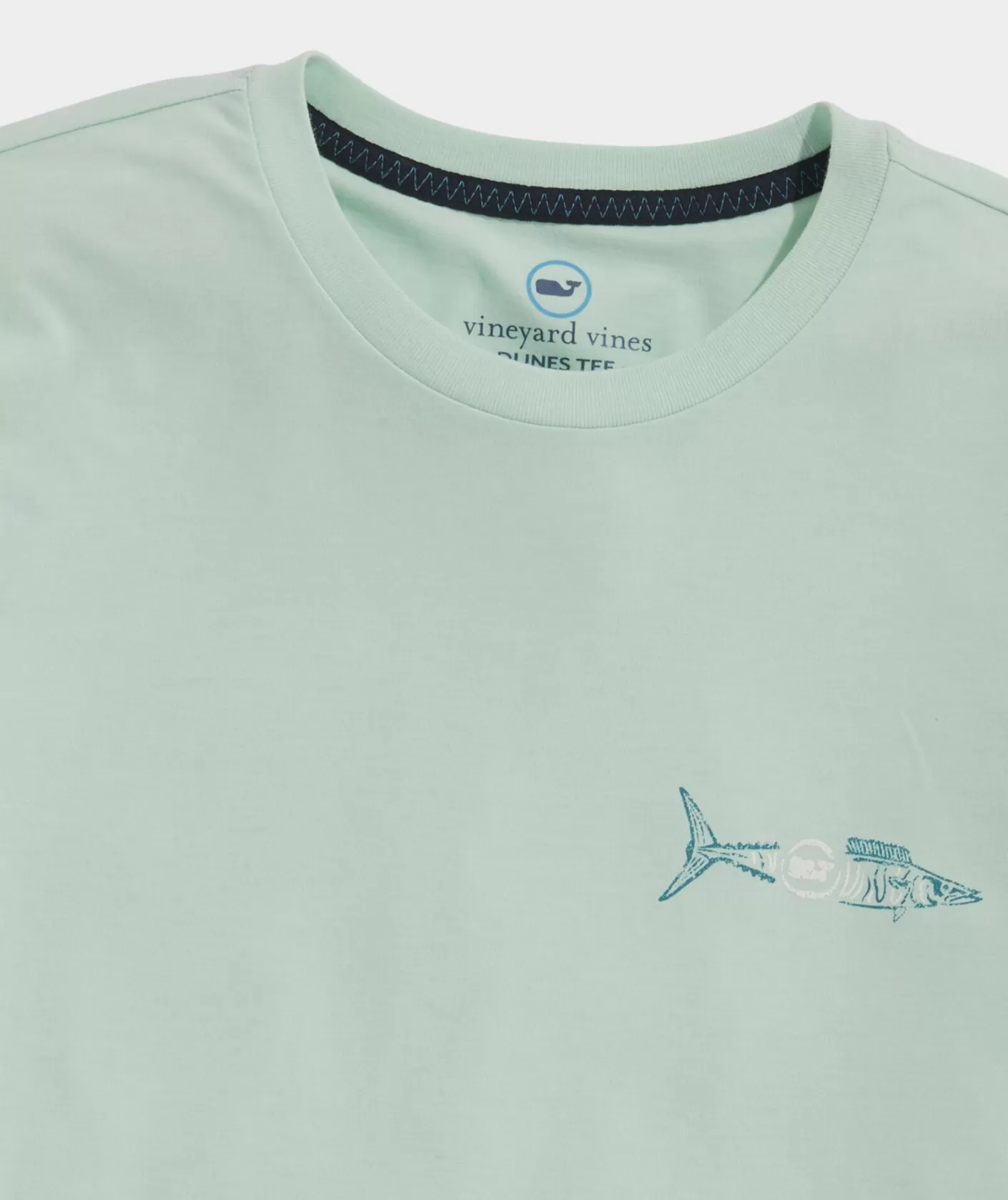 Vineyard Vines Textured Wahoo Long-Sleeve Dunes Tee< Tees