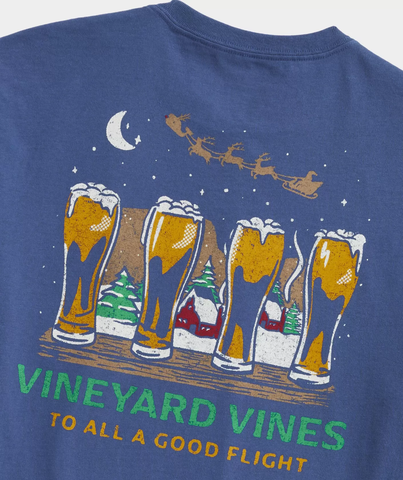 Vineyard Vines To All a Good Flight Short-Sleeve Tee< Tees